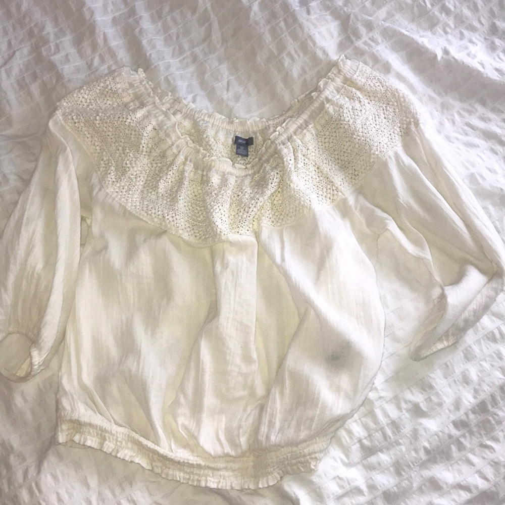 Off the shoulder top